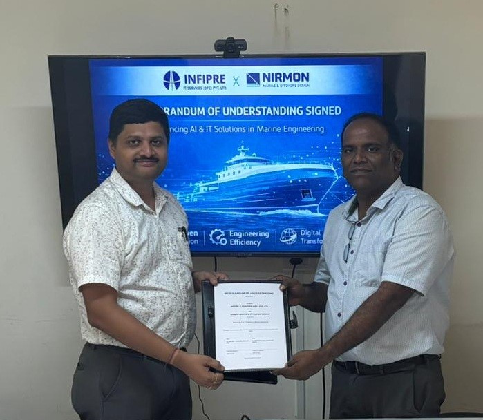 Building Intelligence into the Marine Industry: Infipre’s Strategic Partnership with Nirmon Marine and Offshore Design Pvt Ltd