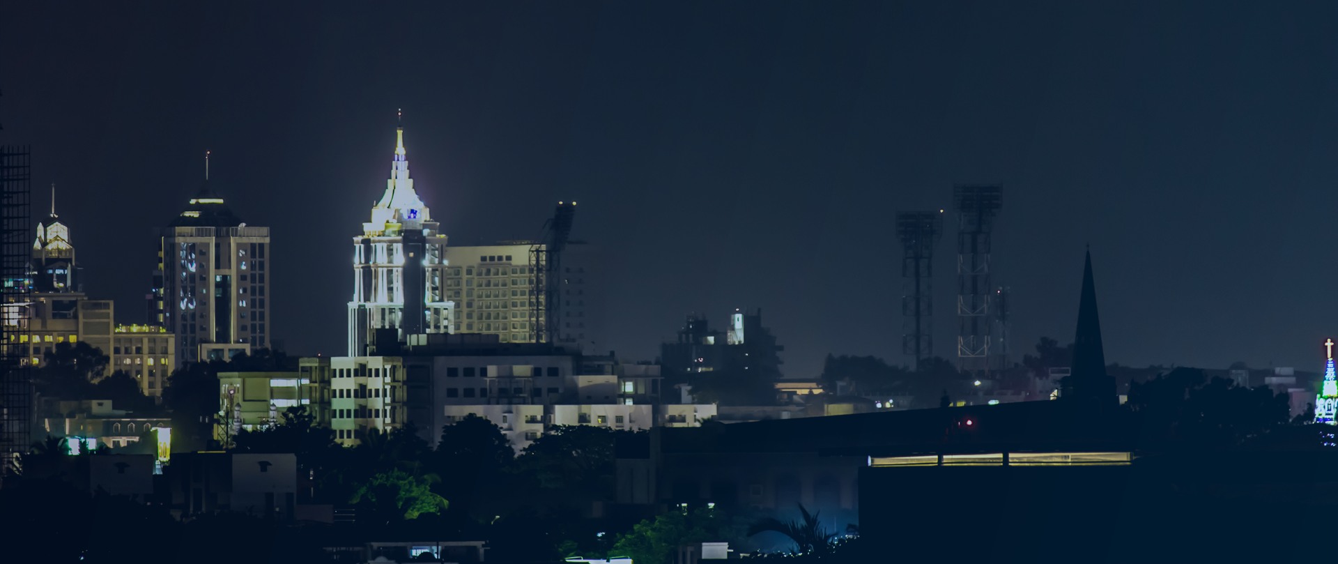 India city technology services banner